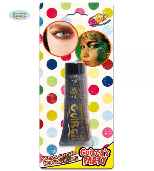 Tubo Maquillaje En Crema Multicolor Glitter 20 Ml