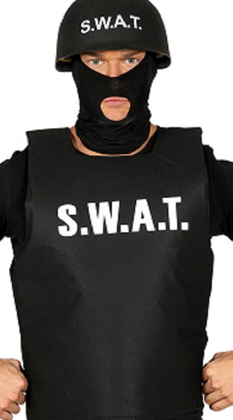 Disfraz Policía Swat para hombre, Tienda de Disfraces Online