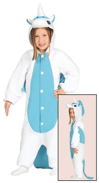 Pijama Unicornio Azul Infantil